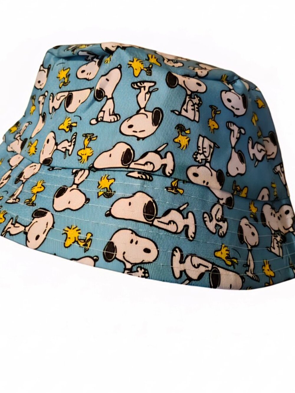 Peanuts Snoopy Woodstock Bucket Hat Blue Cute Y2K Nostalgia NWOT